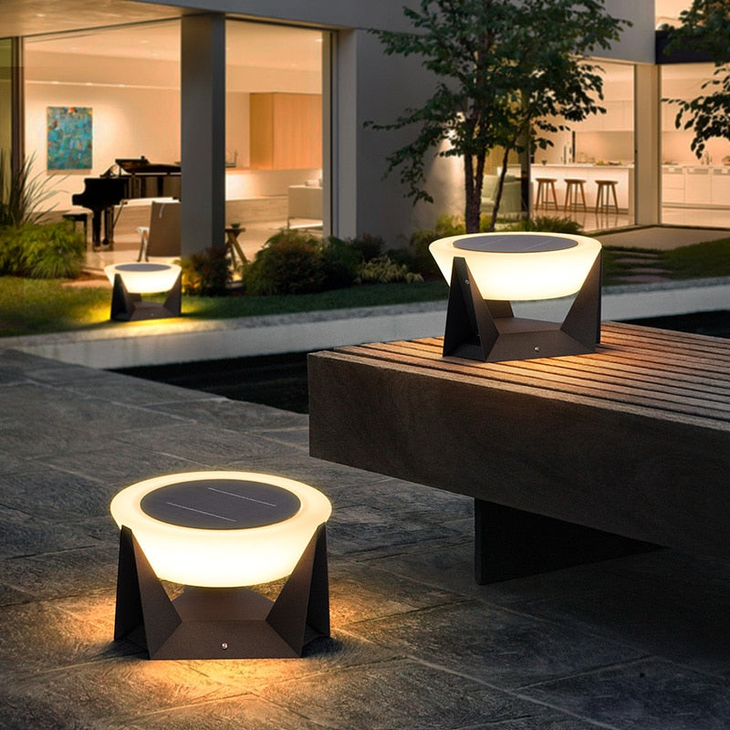 Lights of Scandinavia - Tesla - Tesla - IP65 Waterproof outdoor solar-powered landscape light. Warm light(3000K) LED with >30 000 hours of lifetime.  Comes with remote control. Easy to install and maintain.  Perfect for creating a mood in a garden, or as decoration by the pool, on gates, etc.